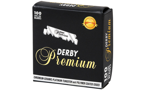 Dempsey håber gear Derby Premium Single barberblade - Hartoke Trading ApS